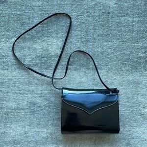 90s Vintage Patent Leather Bag